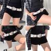 Antique Rivets Studded Waist Belt With Engraved Pattern Buckles PU Leather Pin Buckles Waistband For Women Jeans Pants