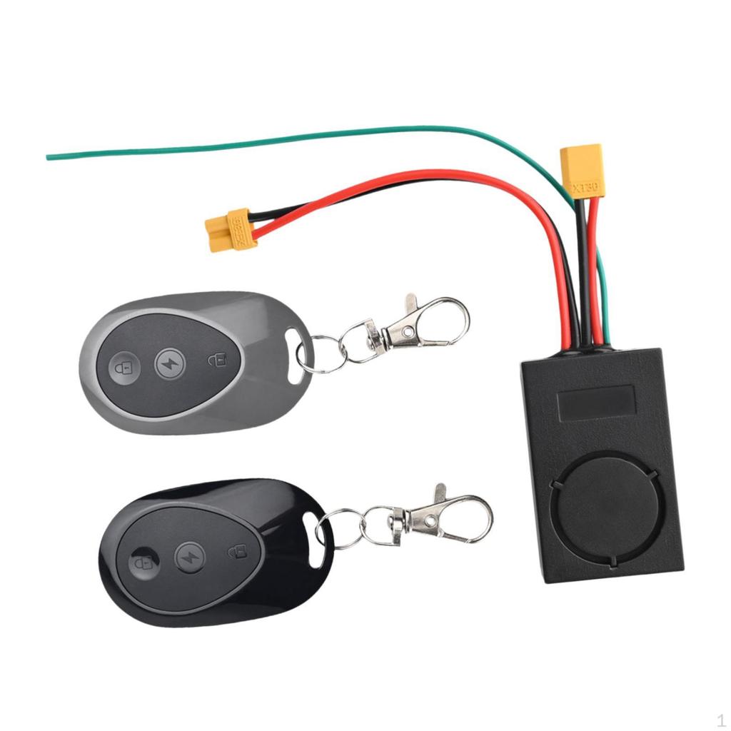 Electric Scooter Alarm XT30 Interface 115 dB Safe Anti Theft Security System