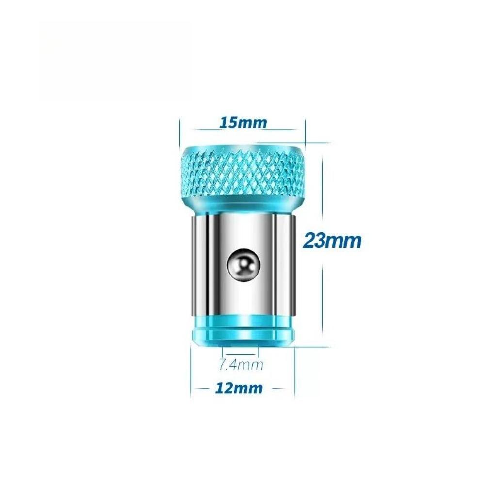 Magnetic Drill Bit Holder Set, Anti-Slip Electromagnetic Ring Screwdriver Bit, Suitable for 1/4" Hex Shank Screwdriver