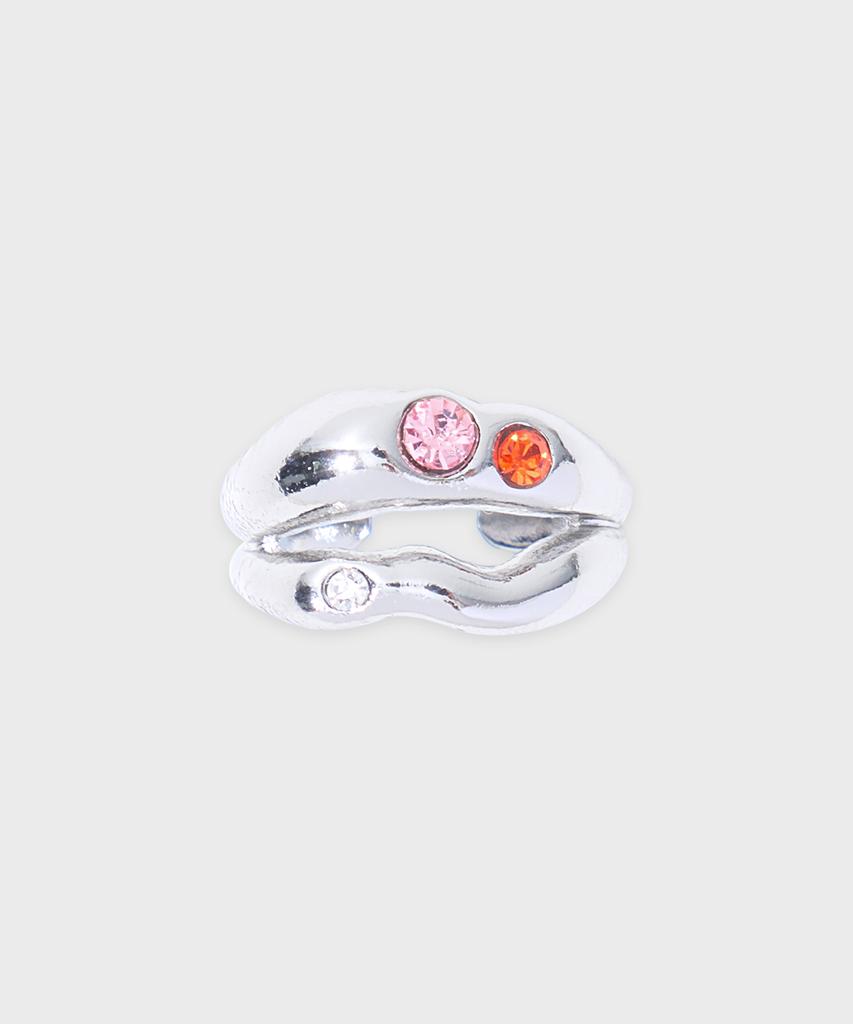 Sinoon Cubic Toe Ring (Pink)