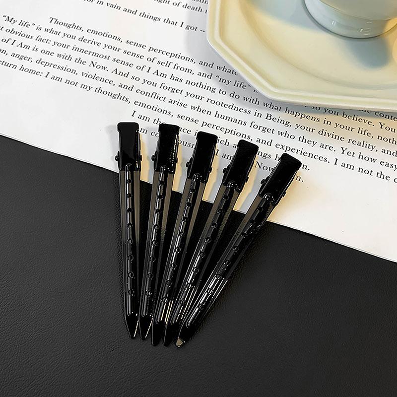 5Pcs Colorful Metal Hair Clips, Professional Salon Hairpin for Styling Sectioning & Hair Root Fluffy Tool, Hair Accessories