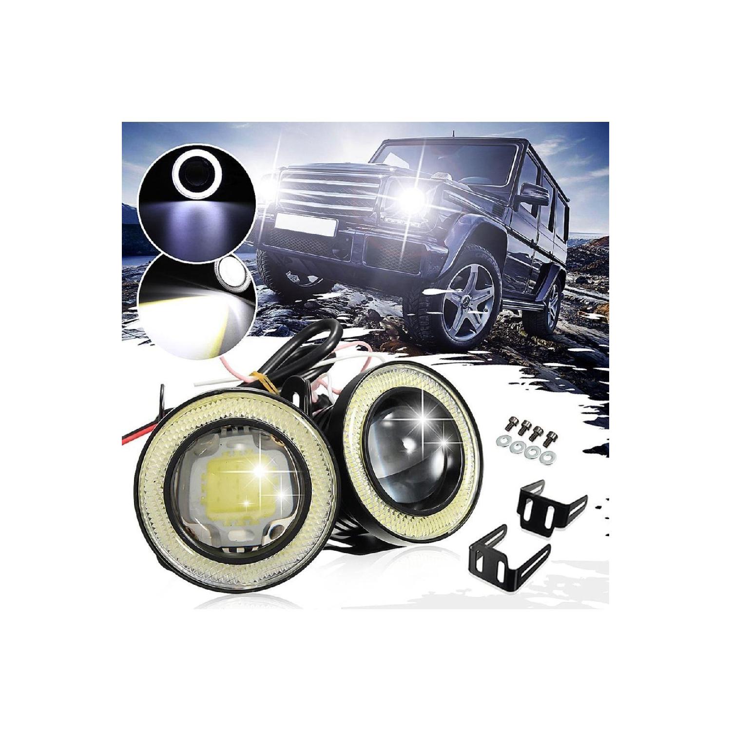 

Протитуманна фара Angel Led Lens 89 мм Біла фара. сумісний