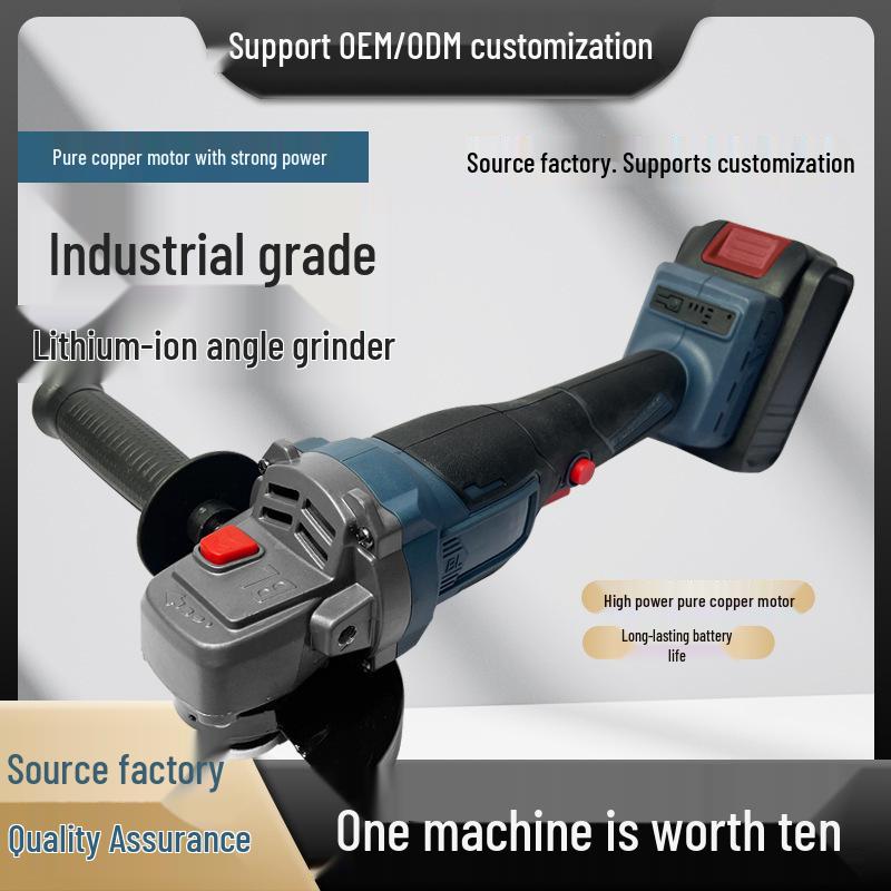 Rechargeable Lithium Battery Multifunction Angle Grinder & Polisher