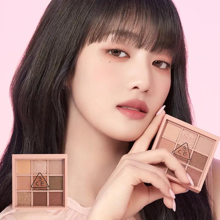 Velvet Lip Tint + Multi Eye Color Palette