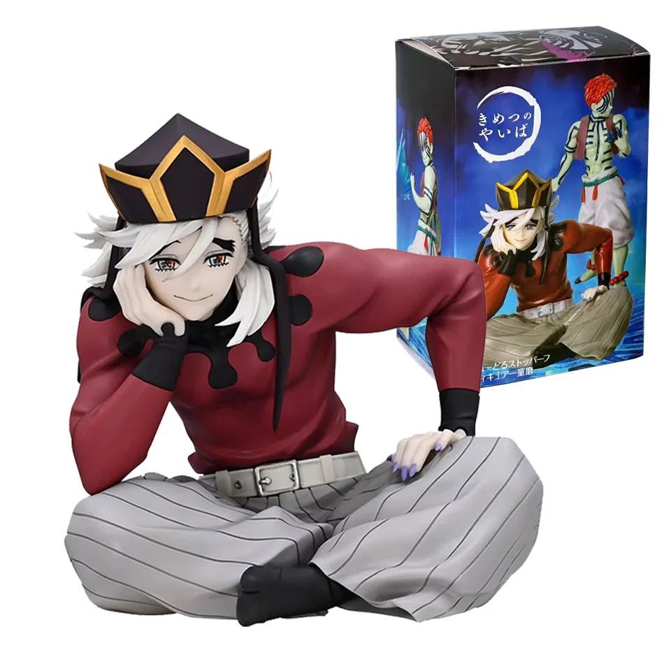 Anime Demon Slayer Yaiba Doma Noodle Stopper Figure Model Collection Action Figurine Toy Christmas Gifts PVC for Kid Friendly Entertaining Fun Play