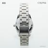 [Klefa] Analoge Damenuhr Wasserdicht Metallarmband Silber TE-AL010-BKS