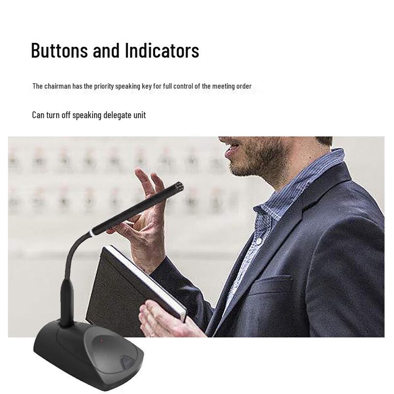 Runpu RP-YX880C Wired Gooseneck Conference Microphone (CN version)