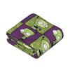 Invader Zim Gir Cartoon Wool Blankets  Awesome Throw Blanket for Home 150*125cm Rug Piece