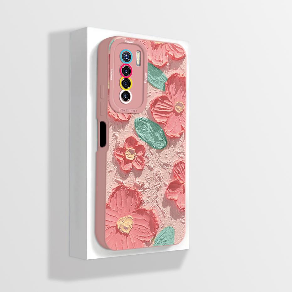 For Tecno Camon 17 Pro Phone Case Aesthetic Full Protection Liquid Silicone Funda for Tecno Camon 17P 17Pro Camon17 Back Cover