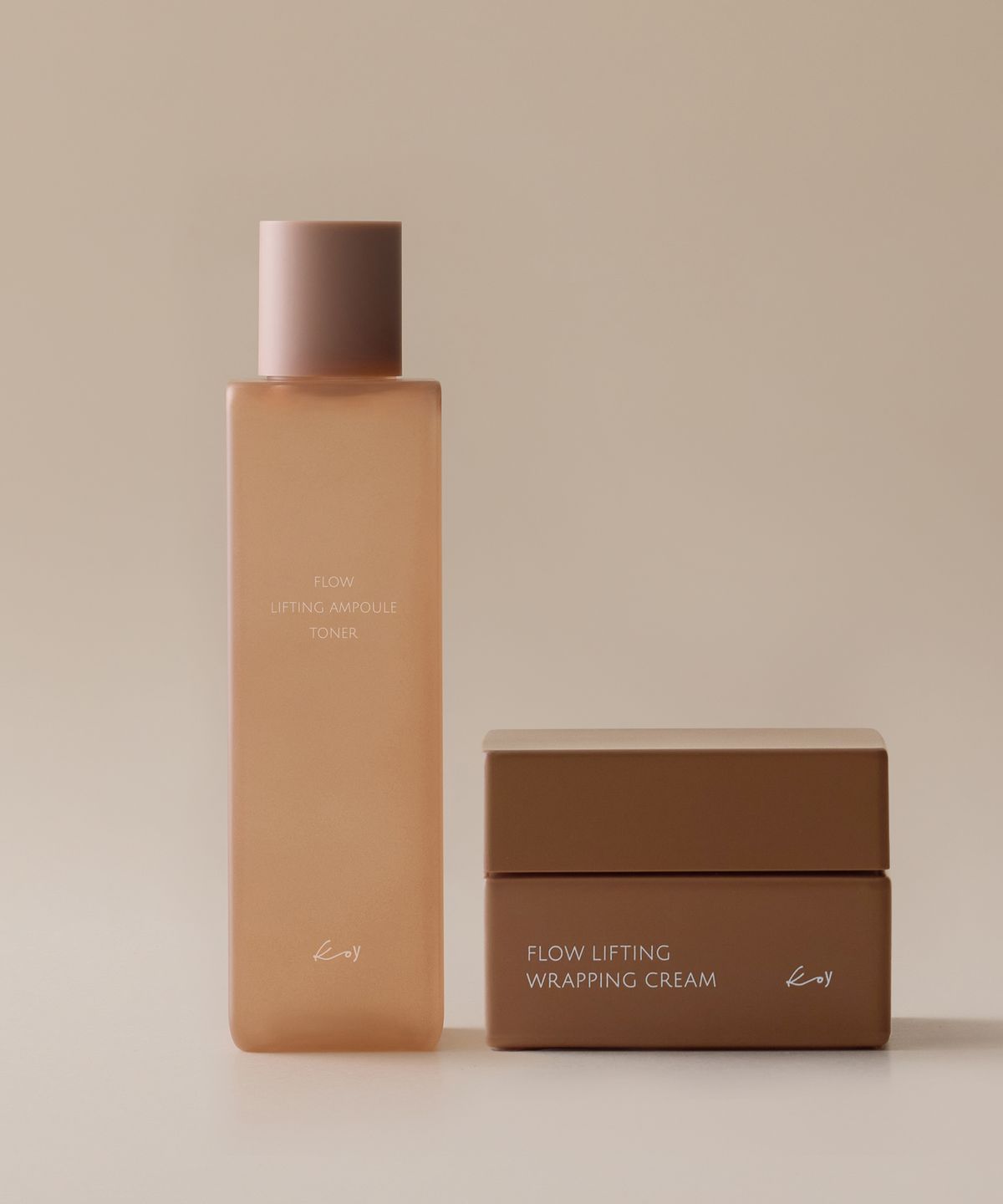 

Сделано в Корее KOYI Flow Lifting Wrapping Cream 50мл + Ампульный тонер 200мл Набор