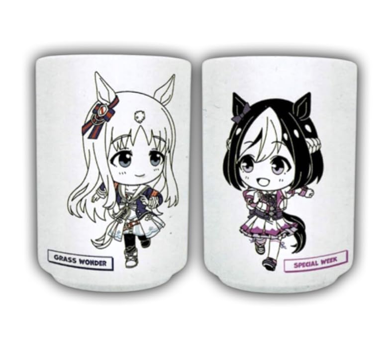 

Uma Musume Pretty Derby Teacup Set (Special Week & Glass Wonder)