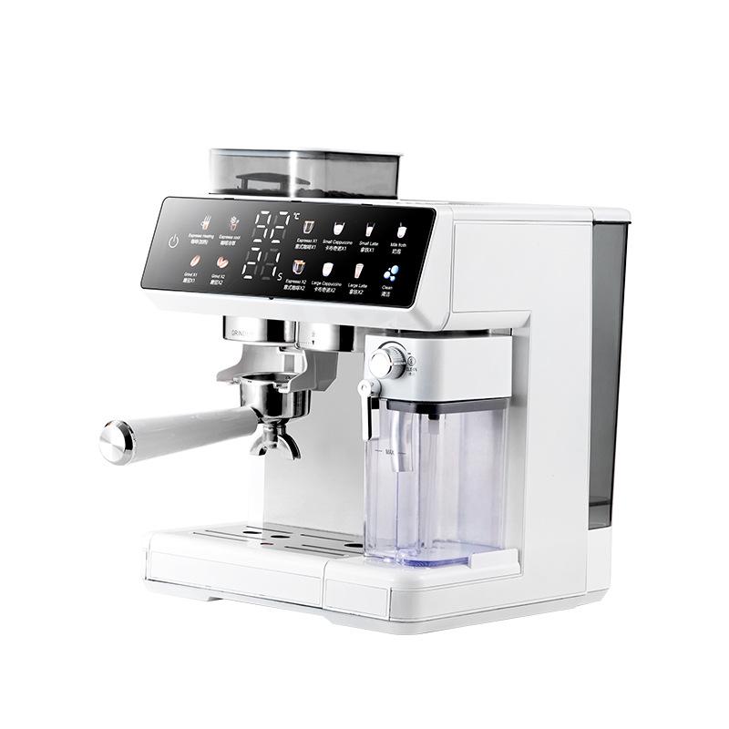 Aeomjk Aimo Ke EU Standard Italian Semi-Automatic Coffee Machine with Integrated Cold Brew and Milk Frother