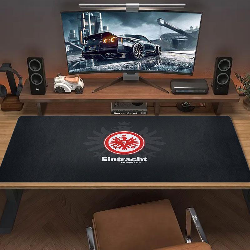 Eintracht Frankfurt Large Size Mouse Pad Large Gaming Table Cushion Non-slip Laptop Tablet Big Mousepad XXL Mat Mini PC Playmat With Lock edge
