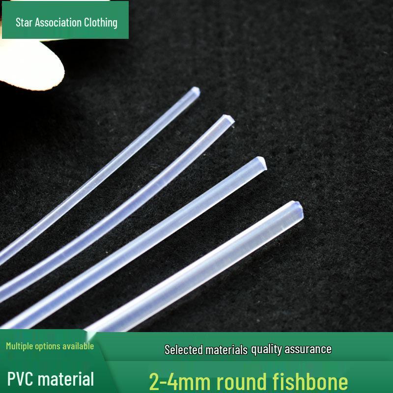 Kruhová spodnička s kosticemi: 2.0/2.5/3.0/4.0mm Svatební šaty Spodní prádlo Doplňky