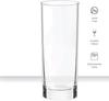 Clear Whiskey Glass Heavy Base Tall Highball Glasses Thick Water Glasses Cups 2pcs Set Modern Drinking Glassware Tumbler Glass