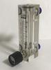 8mm Push To Connect Water Gas Air  Float Flowmeter Panel Type Rotameter with Control Valve