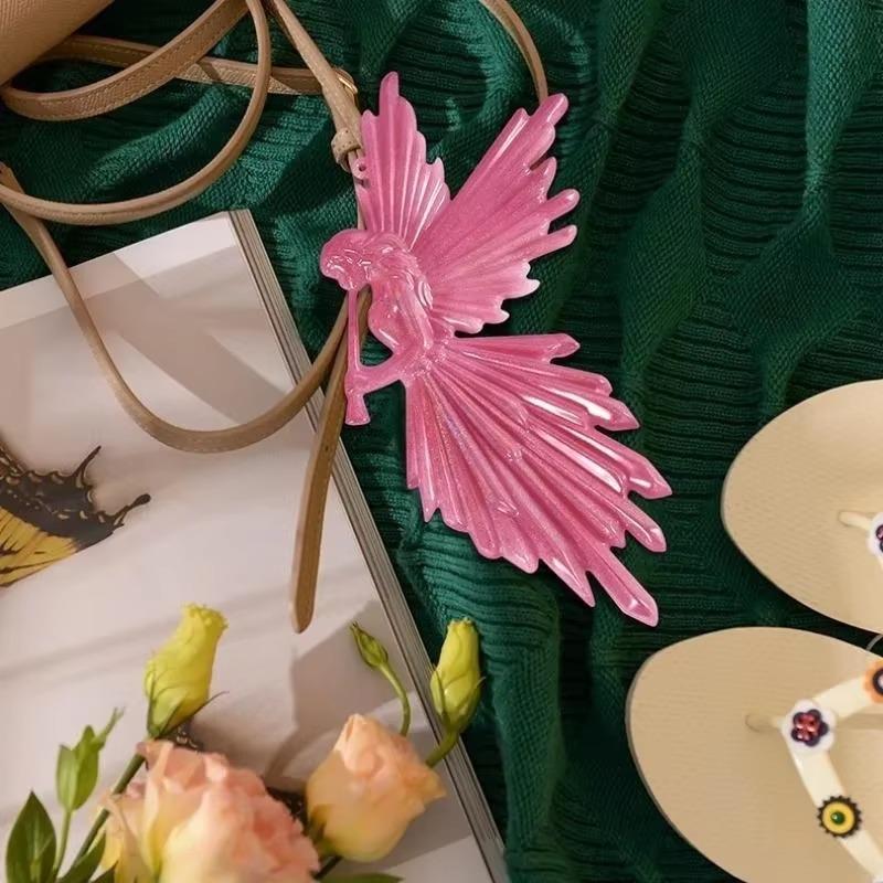 Kristalltropfenkleber DIY Engelform Handgefertigt Kreativ Symmetrisch Links und Rechts Flöte Blasend Flügel Fee Spiegel Silikonform