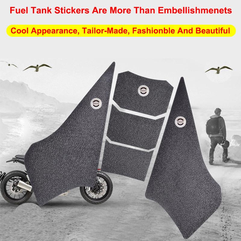 Pro Benelli Leoncino 500 BJ 500 Motocykl Protiskluzový chránič podložky palivové nádrže Chránič kolena PVC trakční podložky Samolepka Obtisk Plný