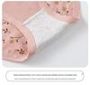 High-Waisted Cotton Printed Seamless Plus Size Antibacterial Briefs for Middle-Aged Women