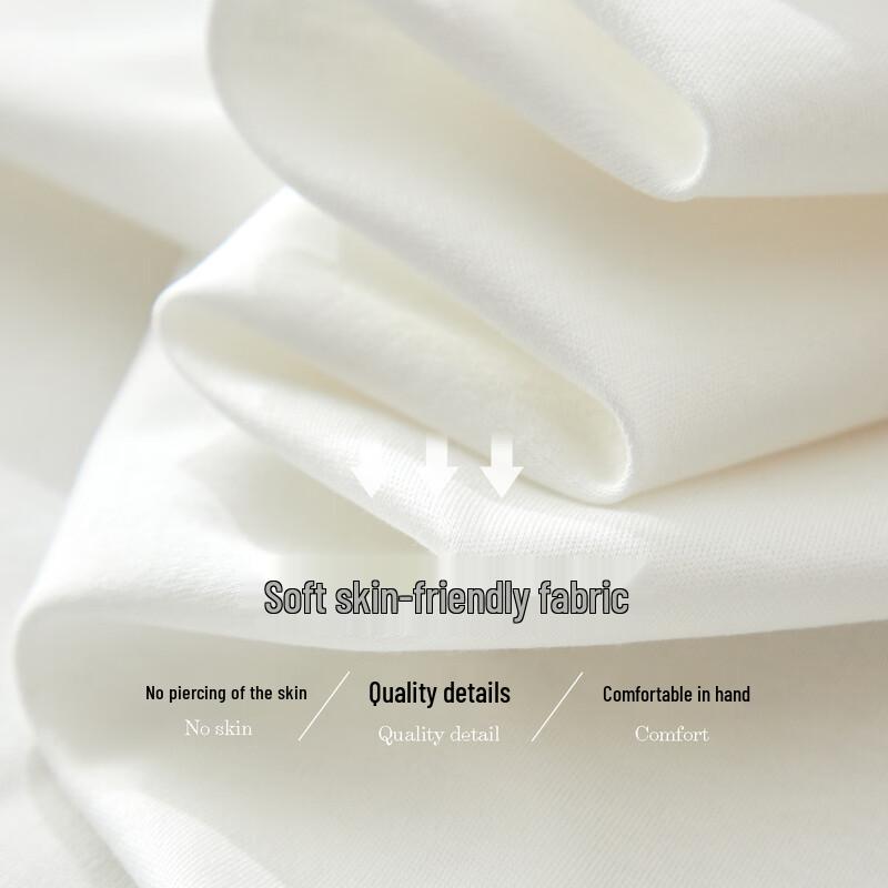 Demana Baumwollpflanzen-Stickerei T-Shirt