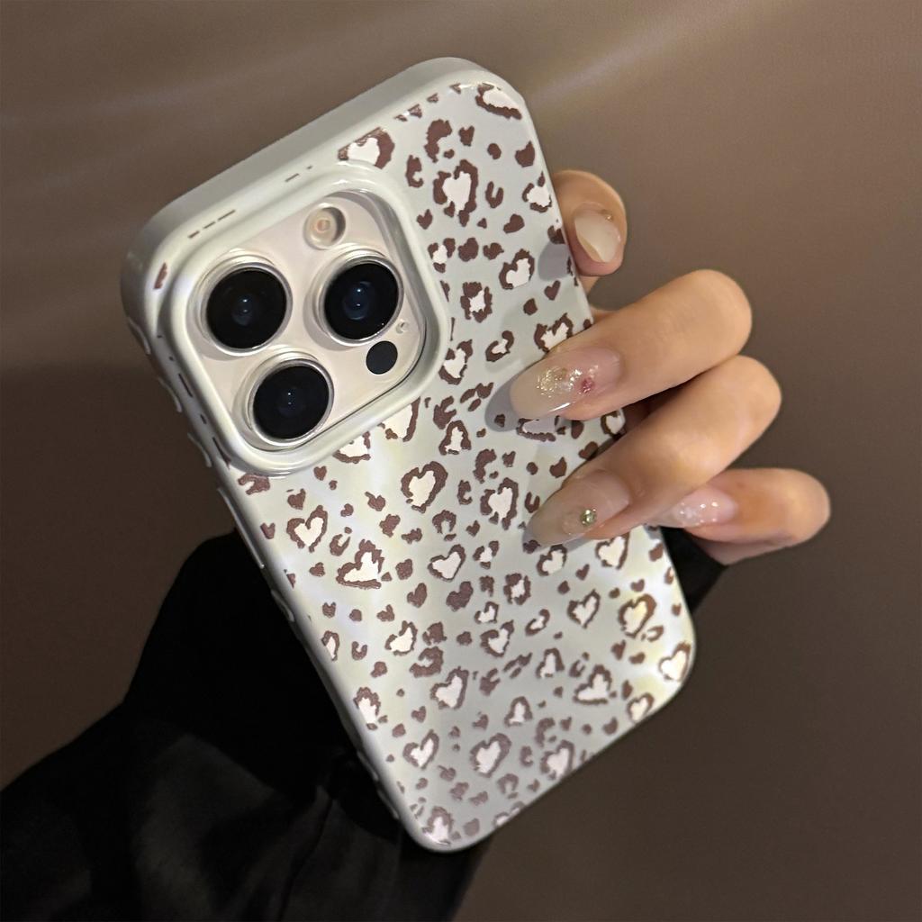 Personalized Leopard Print for IPhone17promax for Apple 16 Mobile Phone Case 15 for 12 Retro Blue 14 Soft Case 14 Anti-fall