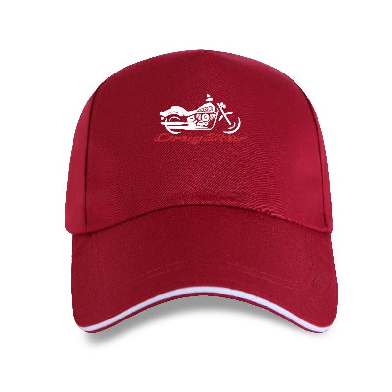 New 2021 2021 Baseball Cap for Biker Classic Japanese Motorcycle Fans DragStar Drag Star Motorcycle Moto 100% Cotton for Man S