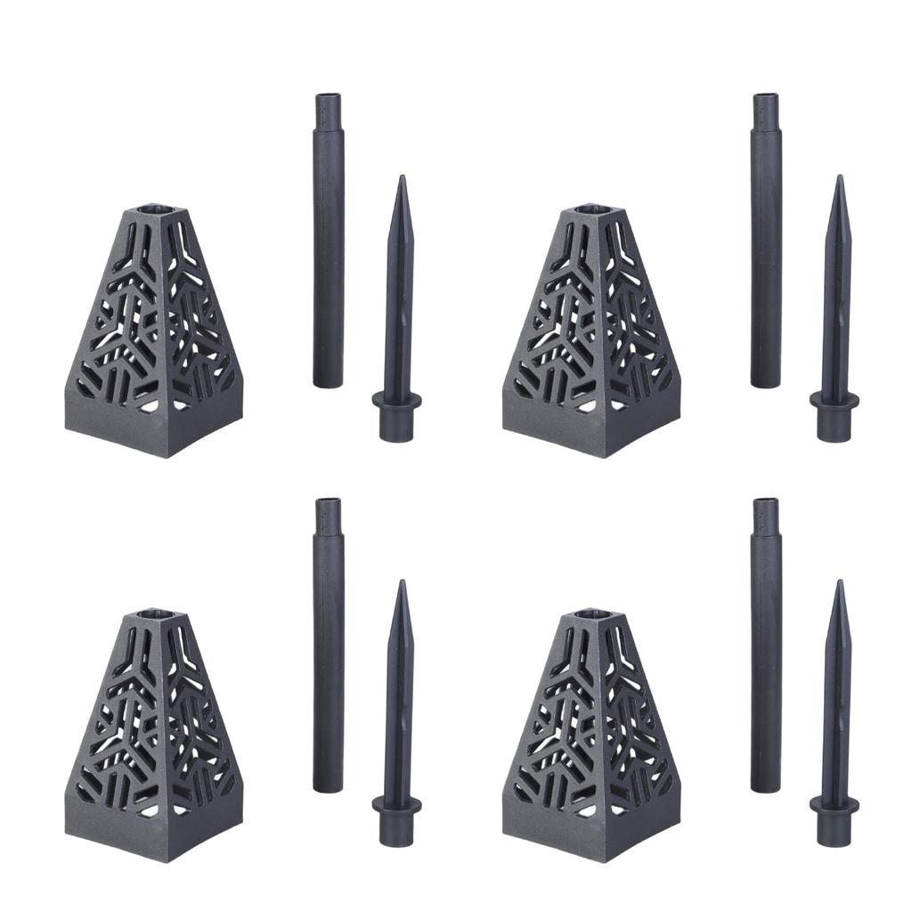 Vază Decorativă din Plastic în Formă de Con Pentru Cimitir și Grădină Marker pentru Piatră Funerară Vază de Cimitir Suport pentru Flori