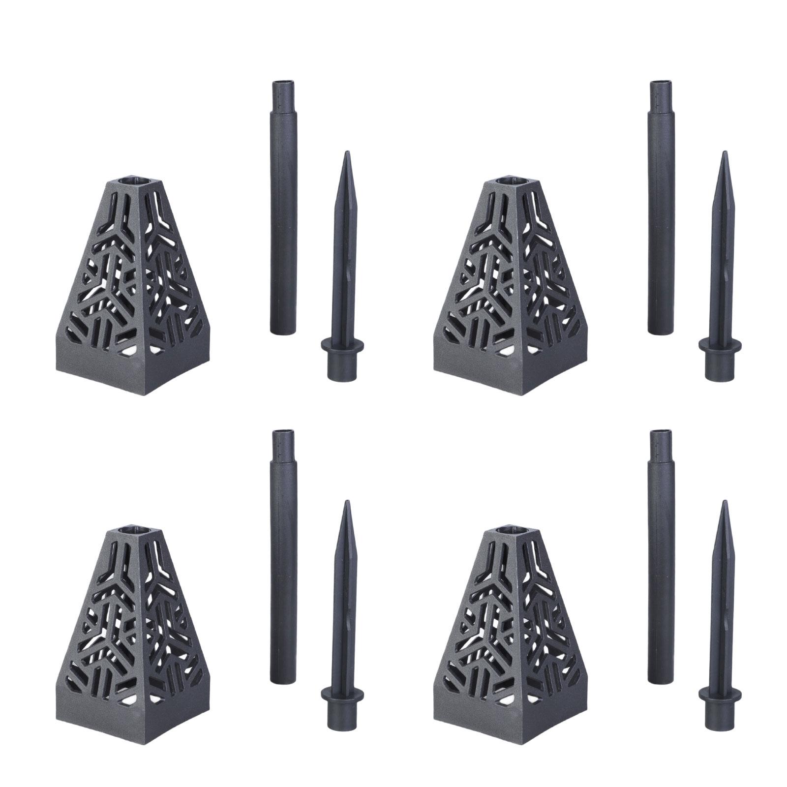 

Декоративная пластиковая конусообразная ваза для кладбища и сада, надгробный камень, ваза для кладбища, подставка для цветов B