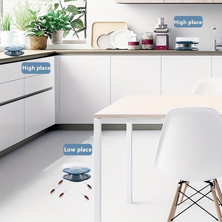 Opakovaně použitelná krabička na domácí pasti na šváby bez návnad nebo feromen, past na šváby, lapač na šváby, pasti na šváby do kuchyně a zahrady