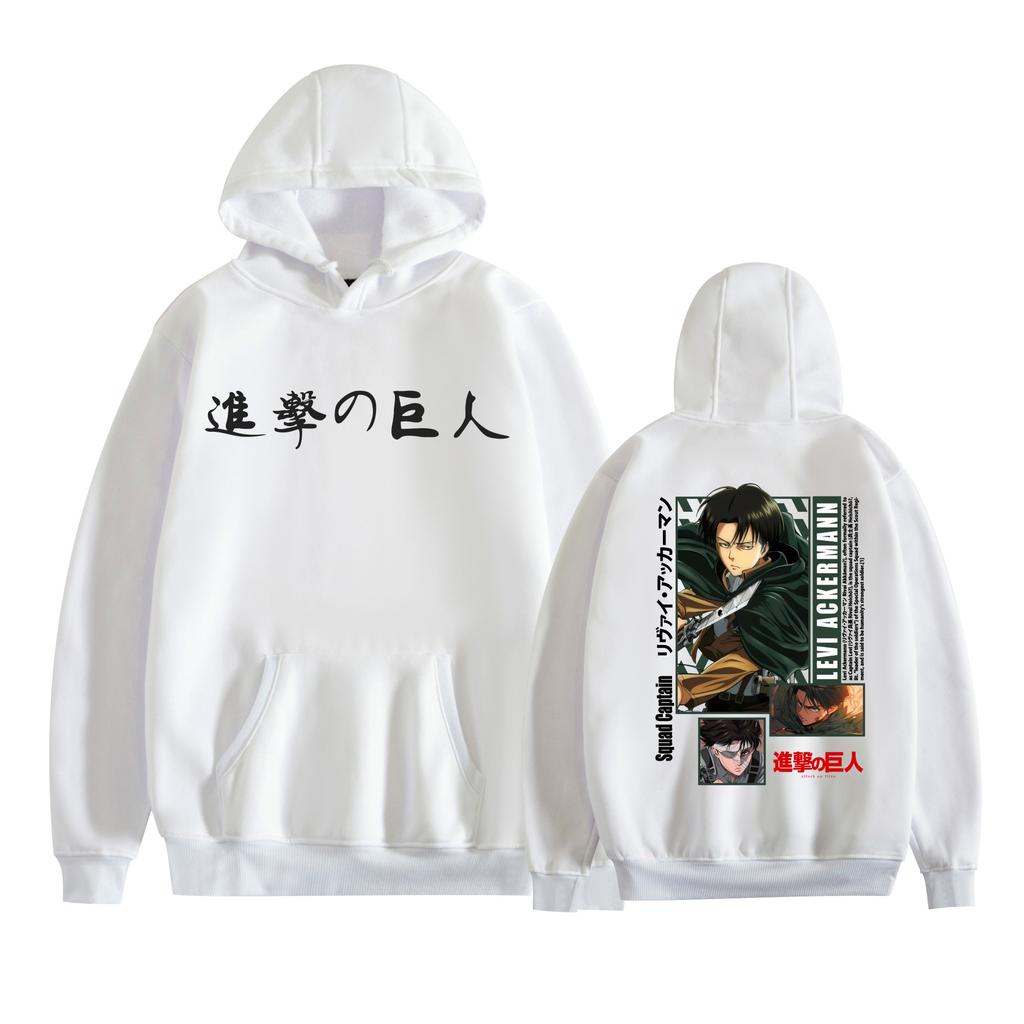 Unisex Cosplay Hoodie Pullover Women Men Attack On Titan Anime Hooded Sweatshirt Costume