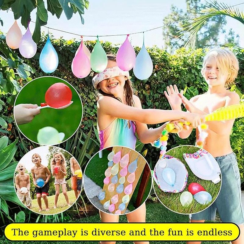 111/333Pcs Water Balloons Bombs Rapid Filling Splashing Summer Outdoor Water Balloon For Kids and Adults Beach Water Fight Toys