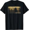 Nature Lover's Sarcastic Camping Tee - I Prefer the Forest