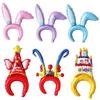 June 1st Kids Inflatable Headband Balloon for First Birthday & Kindergarten Activities