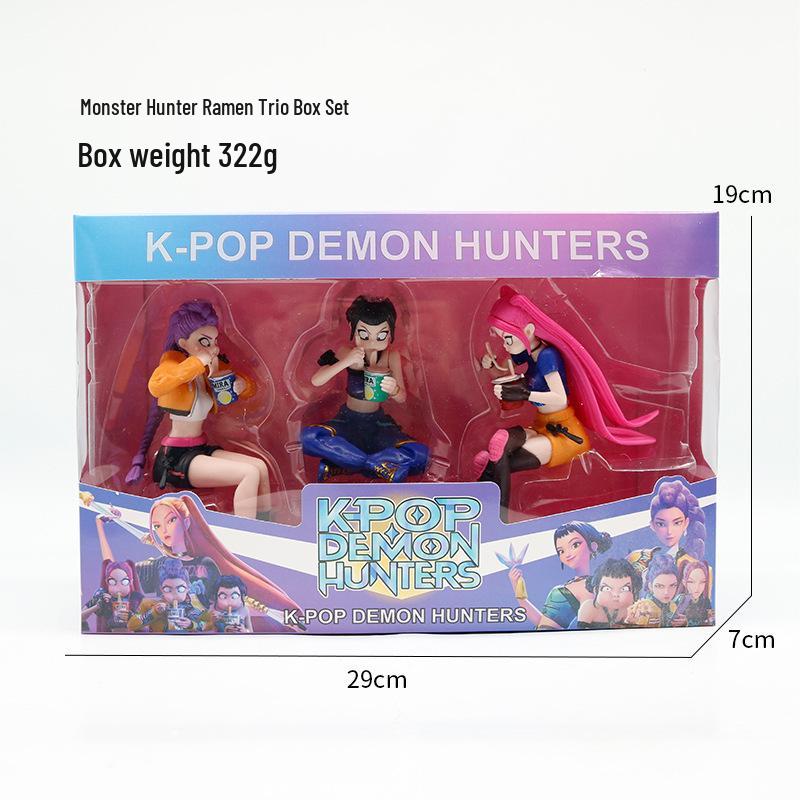 Cross Demon Hunter Rumi & Mimi K-Pop Figure Model Blind Box Ornament