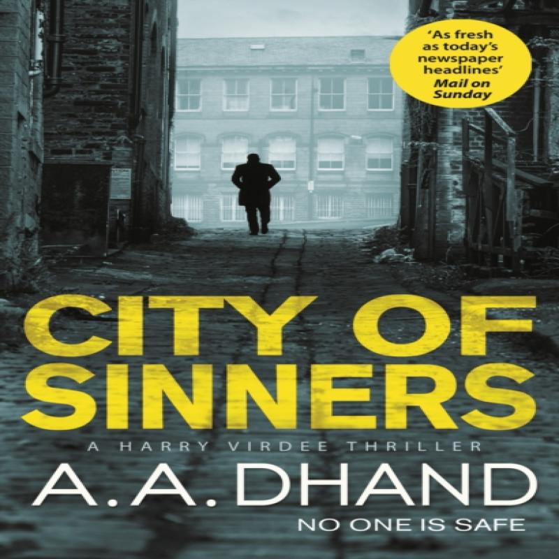 City of Sinners by A. A. Dhand Paperback Book 9780552175555