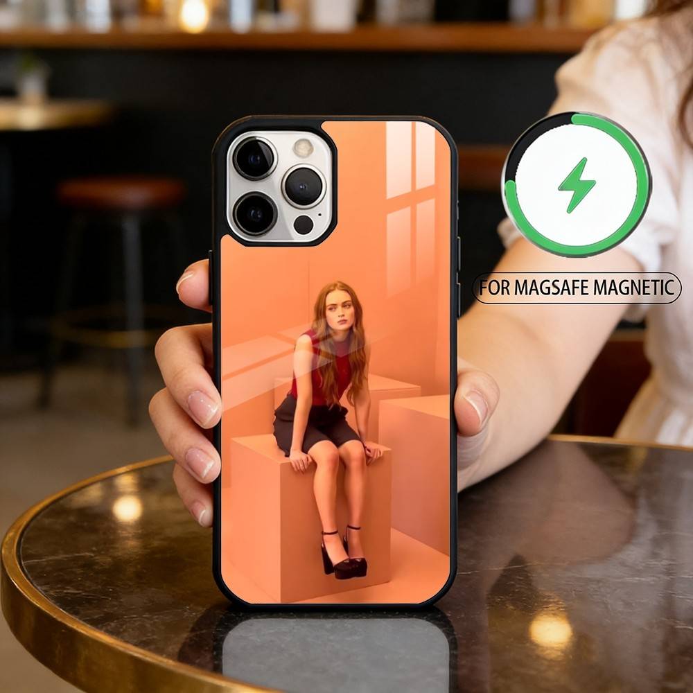 A-Actor Sadie Sink Phone Case For iPhone17,16,15,14,13,12,11 Plus,Pro Max Magnetic For Magsafe Wireless Charging