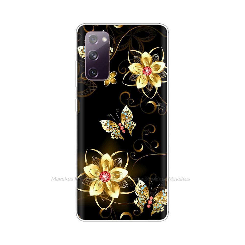 For Samsung S20 FE 4G 5G Case Soft TPU Silicone Phone Case For Samsung Galaxy S20 Fan Edition S20 Lite FE S20FE Back Cover Funda