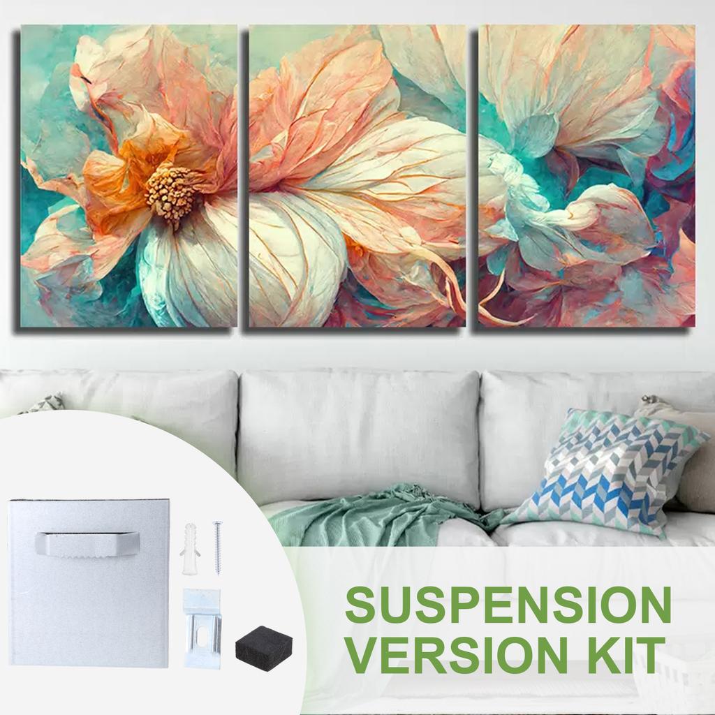 Metal Self Adhesive Hangers Aluminum Square Wall Mount Set Self Stick Metal Hangers Set for Picture Art & Mirror Hanging