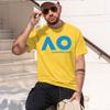 Australian Open Ao Tennis Meisterschaft T-Shirt Für Unisex Und Unisex Sommerkleidung Lässiges Kurzarm-T-Shirt Streetwear 2026 Ne