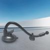 Regulowane Uchwyty na Telefon z Obracaniem 360 Stopni Podstawa z Przyssawką Adapter z Kulowym Przegubem 17mm Do Wideorozmów Bez Użycia Rąk