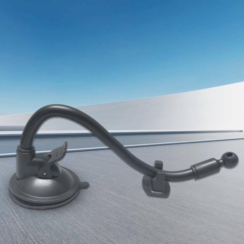 Regulowane Uchwyty na Telefon z Obracaniem 360 Stopni Podstawa z Przyssawką Adapter z Kulowym Przegubem 17mm Do Wideorozmów Bez Użycia Rąk