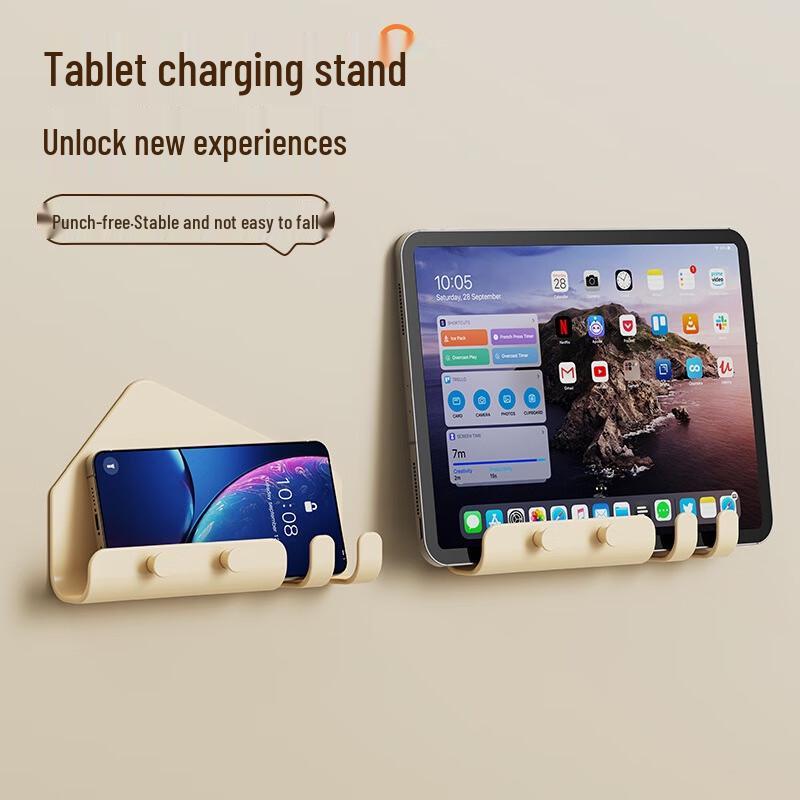 Multi-Functional Wall Mount Phone & Tablet Charging Holder