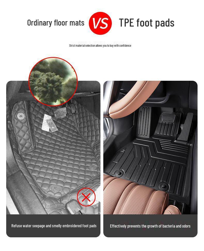 2023-2025 AION Y TPE 5D All-Weather Car Floor Mats