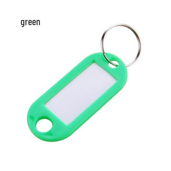 Colorful Plastic Keychain Tag and Luggage Label