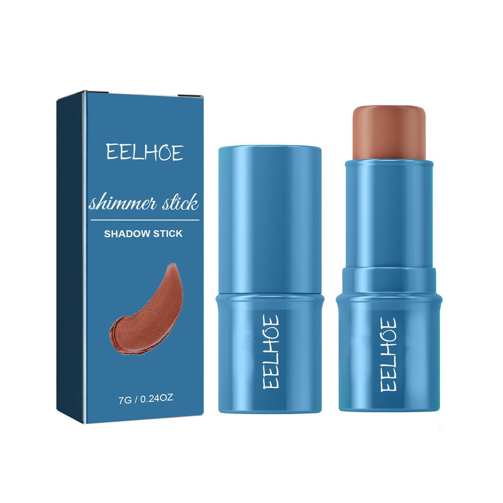 EELHOE 3 Farben 3D Face Brighten Highlighter Bar Kosmetischer Gesichtskontur-Bronzer Schimmer Highlighter Stick Concealer Creme Make-up-Tool