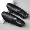 Echtes Leder Herren Slipper Neu Bequeme Herren Fahr-Flats Luxusmarke Herren Freizeitschuhe Krokodilmuster Herren Mokassins