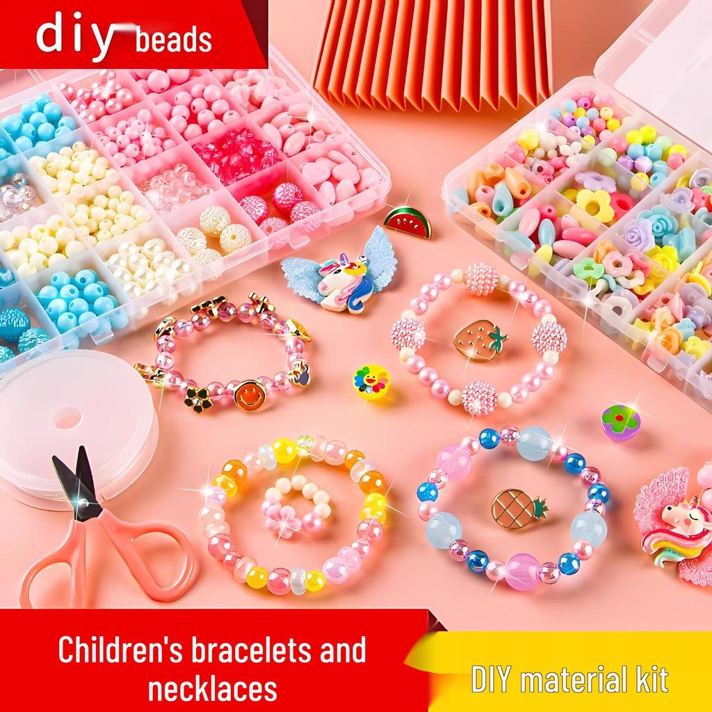 DIY Beading Kit for Kids: Create Bracelets & Necklaces