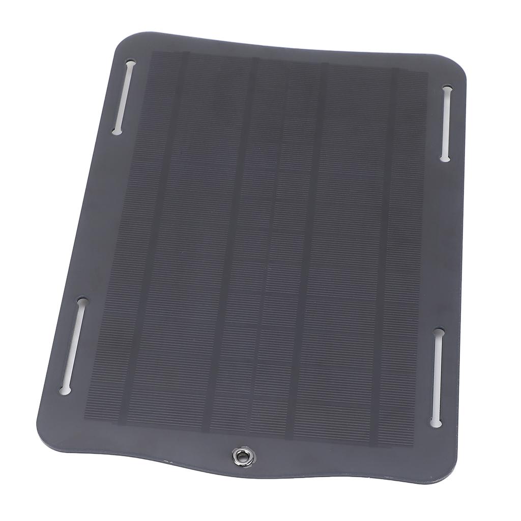 10W 5V Solar Panel Monocrystalline Silicon USB Solar Charing Panel with Suction Cups for Outdoor RV 