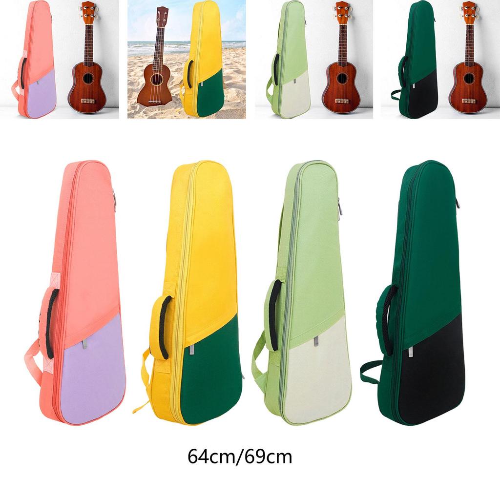 Padded Ukulele Case Bag for 23 26 Inch with Zipper Pocket And Adjustable Shoulder Straps
