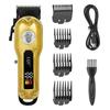 New multifunctional hair clipper digital display electric clippers USB charging carving clippers men's razor electric clippers